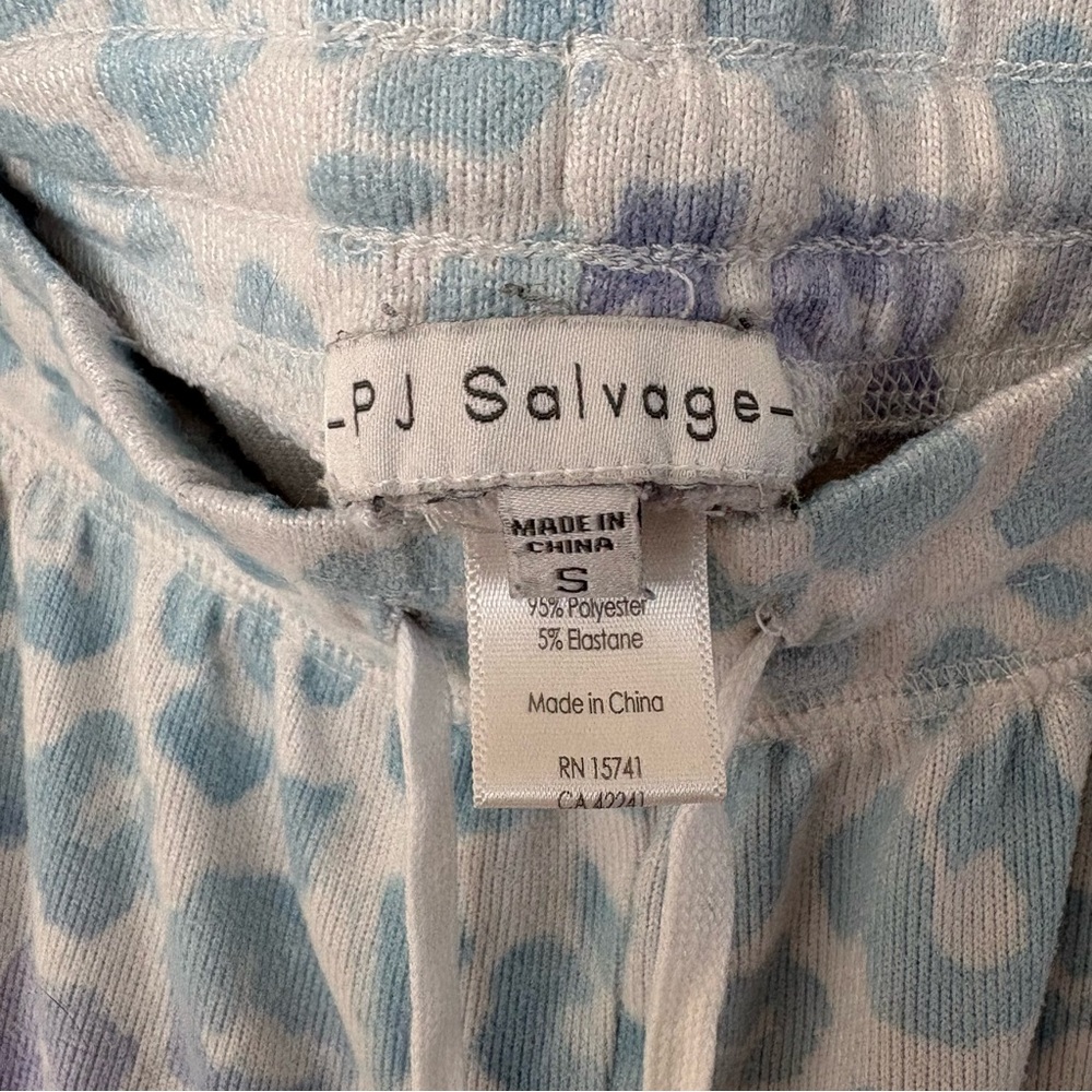 PJ Salvage Womens Leopard Jogger Pajama Lounge Pants - Picture 9 of 11